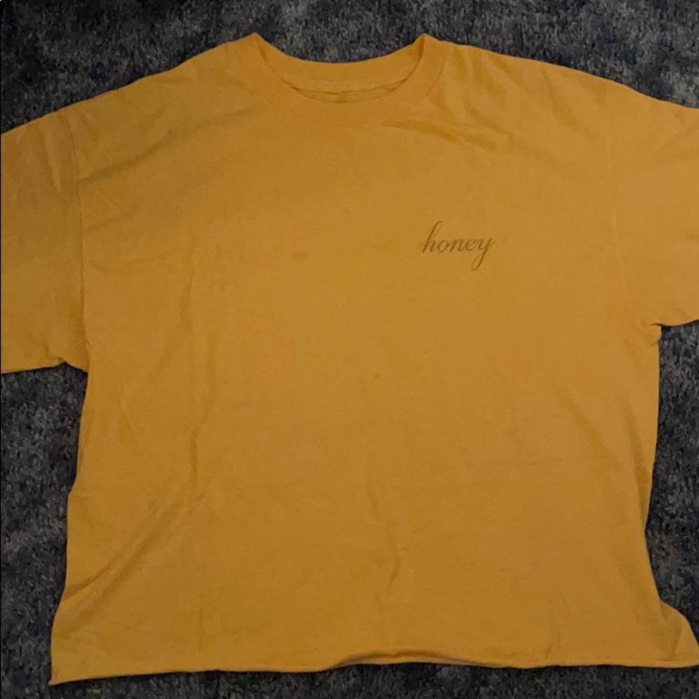 brandy melville honey tshirt